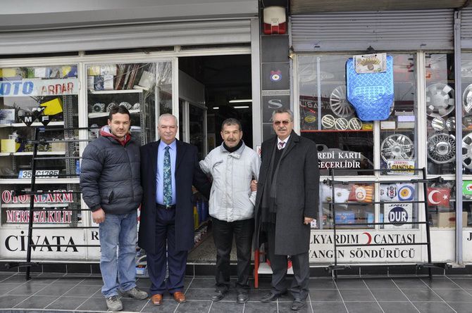 MHP Başkan Adayı Onay, Sanayi Esnafını Ziyaret Etti